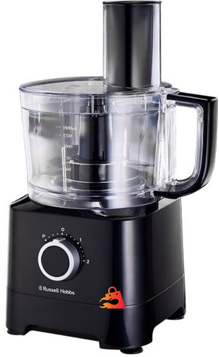 Russell Hobbs Royal Food Processor Black-500w Processing Power