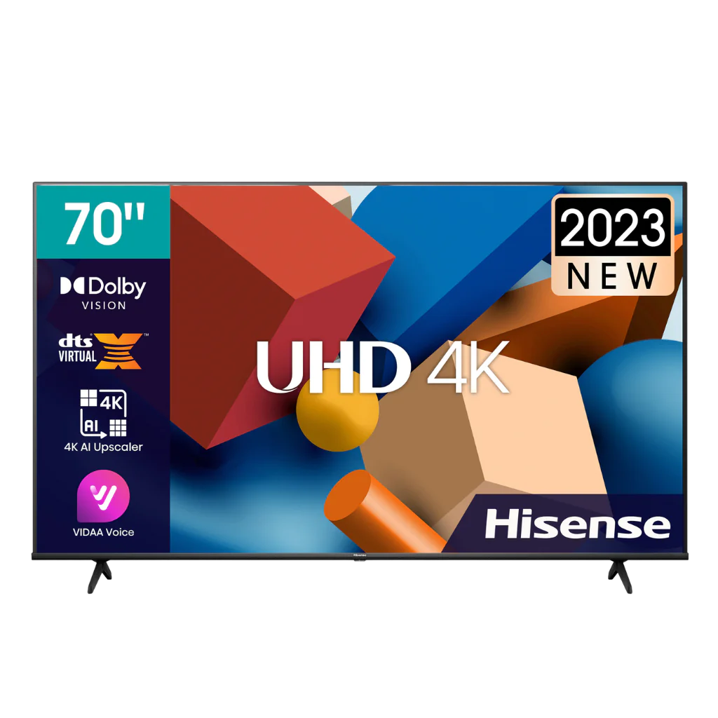 Hisense 70" A6K 4K UHD Smart TV with HDR & Dolby Digital