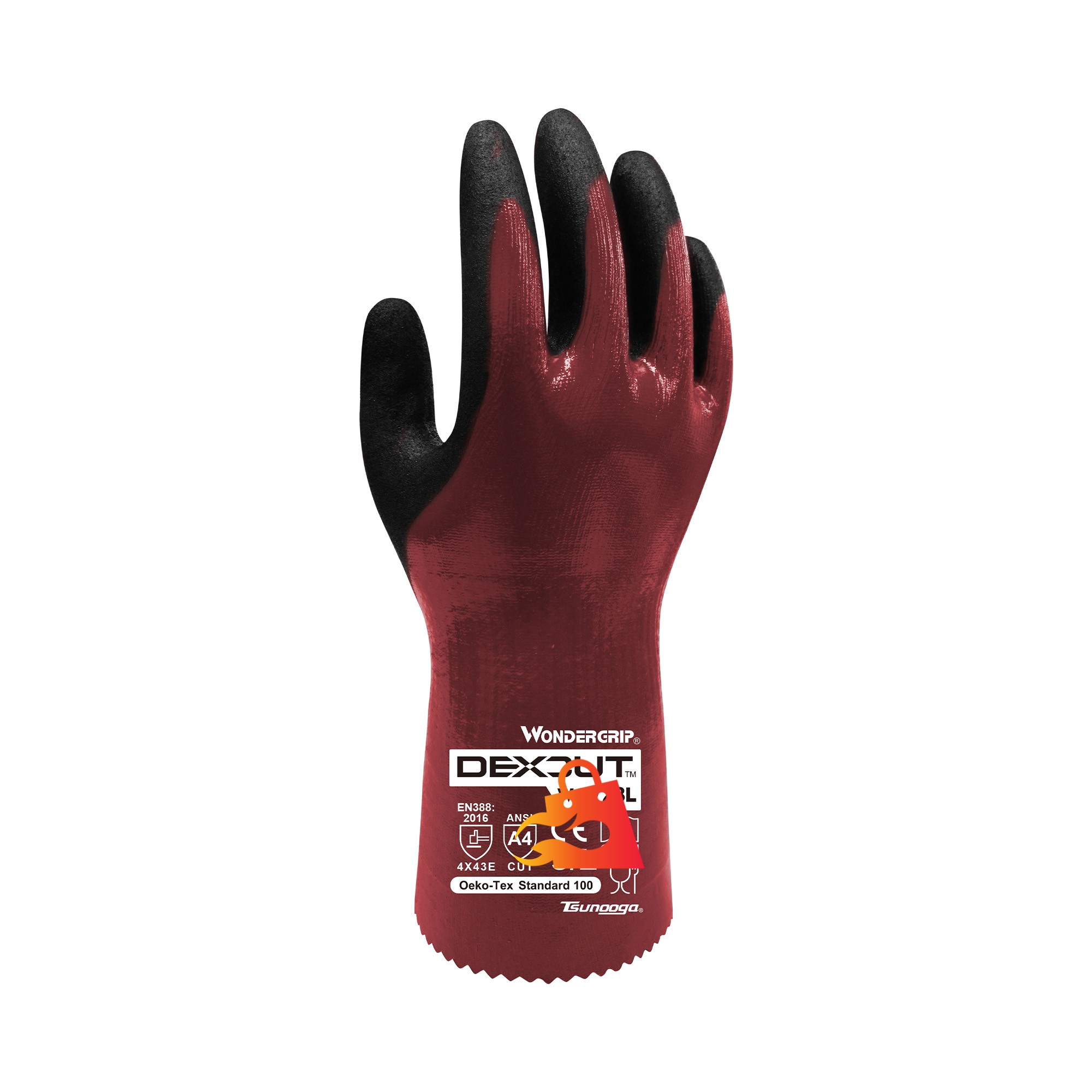 Wonder Grip Gloves WG 728L Dexcut