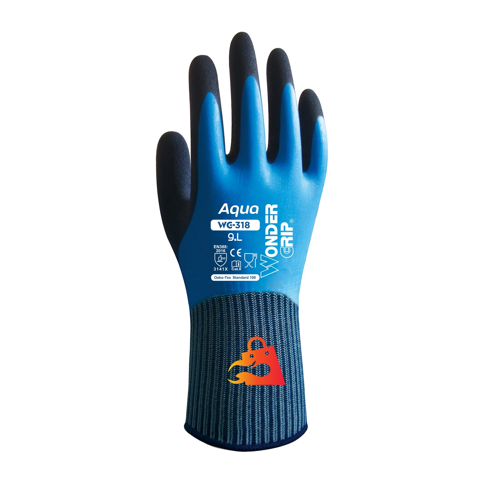 Wonder Grip Gloves WG 318 Aqua