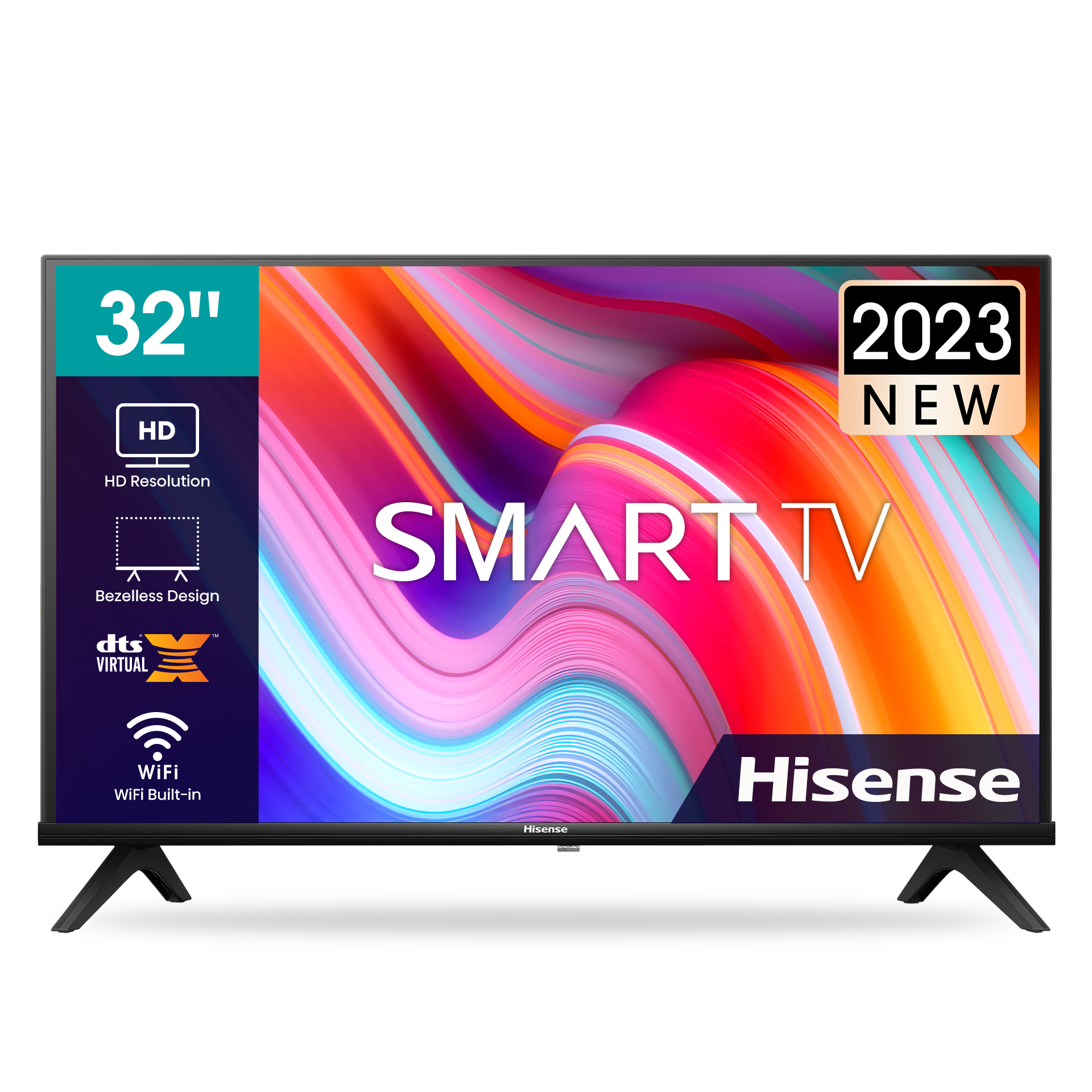 Hisense 32 Inch HD VIDAA Smart TV 32A4K