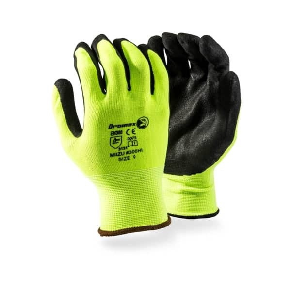 MIIZU 300HI HI VIZ Palm Coated