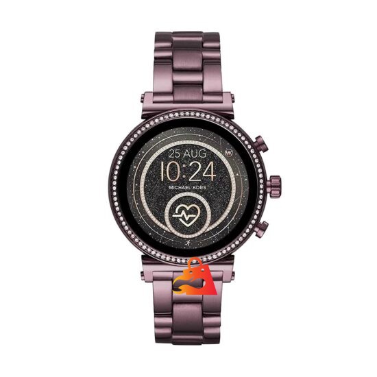 Ms. Michael Kors Access Sofie Heart Rate Purple Smartwatch (MKT5074)