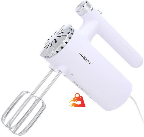 Sokany Electric Hand Mixer and Blender White