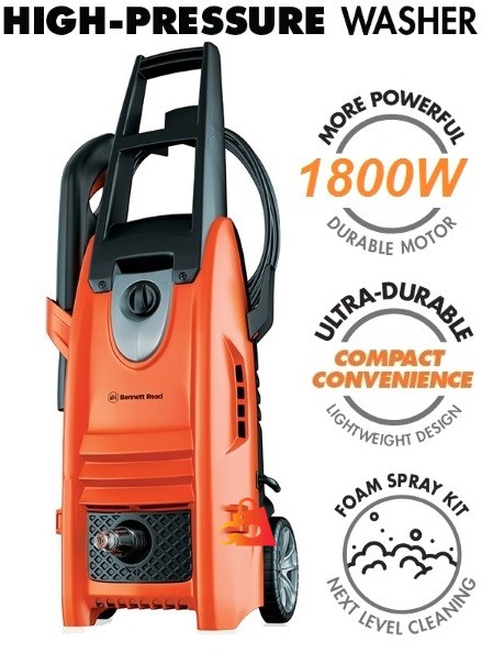 Bennet Read XTR1800w Hi Pressure Washer