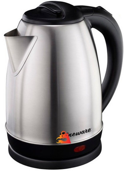 Pineware 360 degree Cordless Stainless Steel 1.5L Kettle