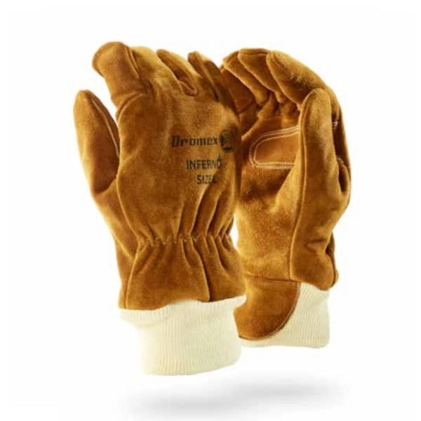 DROMEX INFERNO FIRE FIGHTER GLOVE Leather NFPA