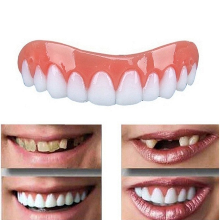 Beauty Tool False Teeth Instant Smile Comfort Fit Flex Fake Tooth Cover