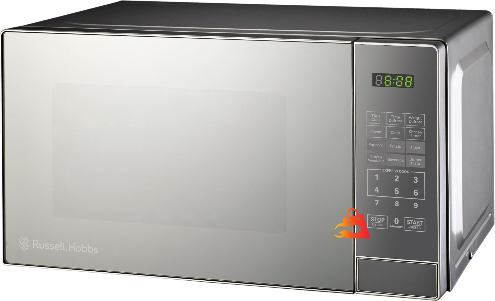 Russell Hobbs 20L Electronic Automatic Microwave Silver