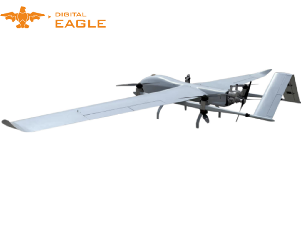 Digital Eagle Fixed Wing VTOL Drone YFT-CZ70RC for Long Range Surveillance